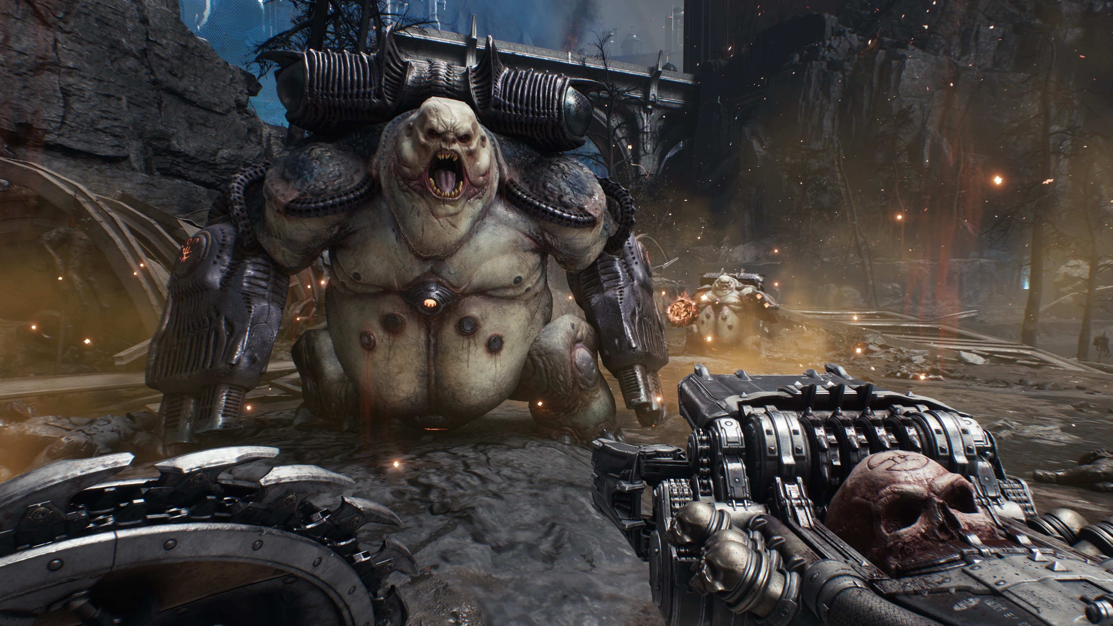 A mancubus in Doom: The Dark Ages.