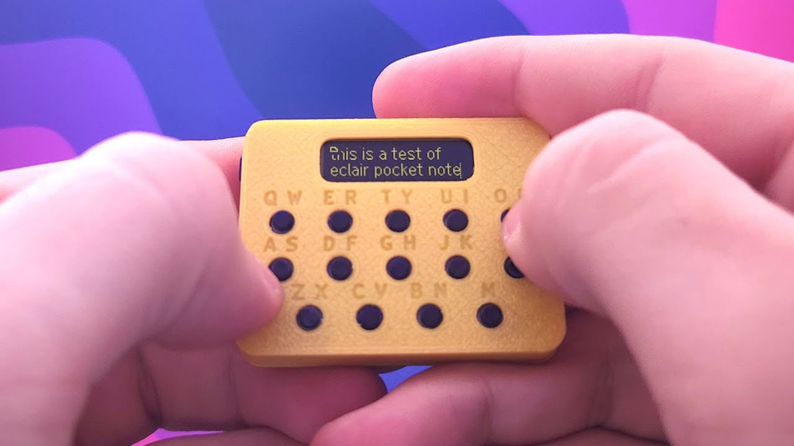 You too can build this adorable Raspberry Pi notetaker the size of a ...