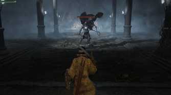Elden Ring Grave Warden Duelist Play squaring up