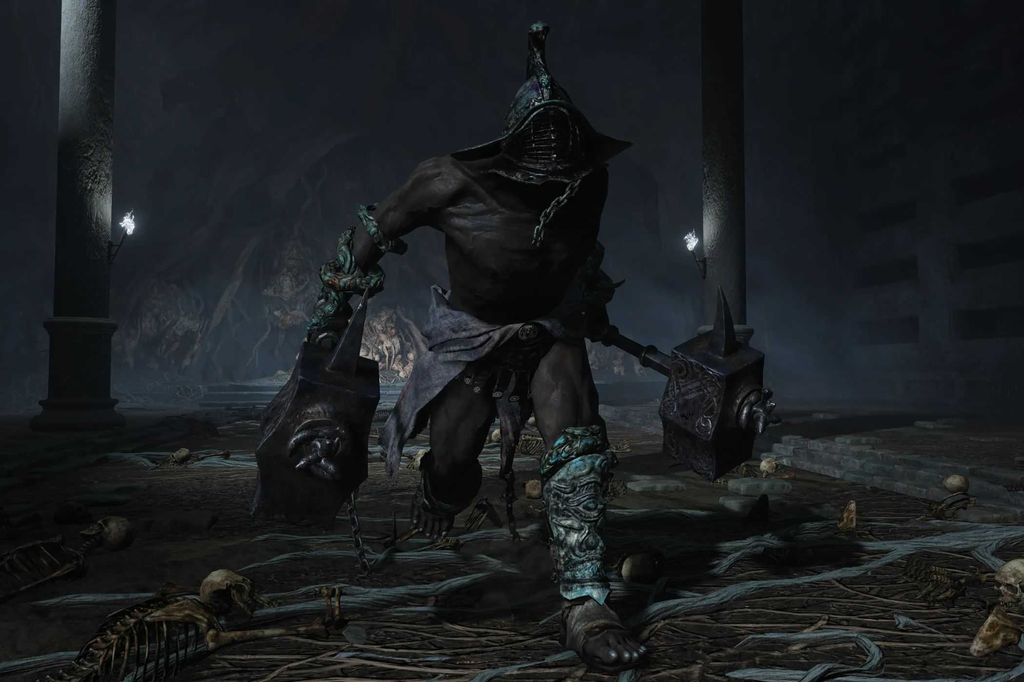Elden Ring Grave Warden Duelist starting fight