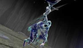 Elden Ring Black Knife Assassin Alecto leaping
