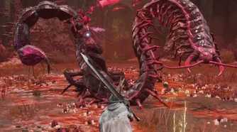 Elden Ring ROmina Saint of the Bud holding weapon up for attack