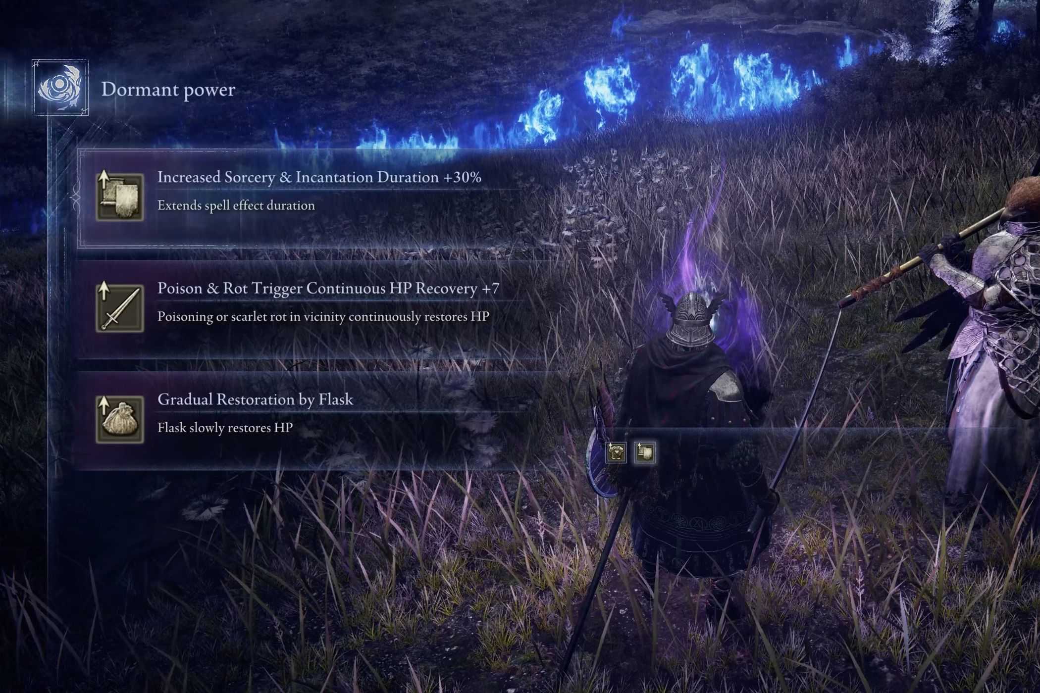 Elden Ring Nightreign player accepting Dormant Power