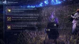 Elden Ring Nightreign player accepting Dormant Power