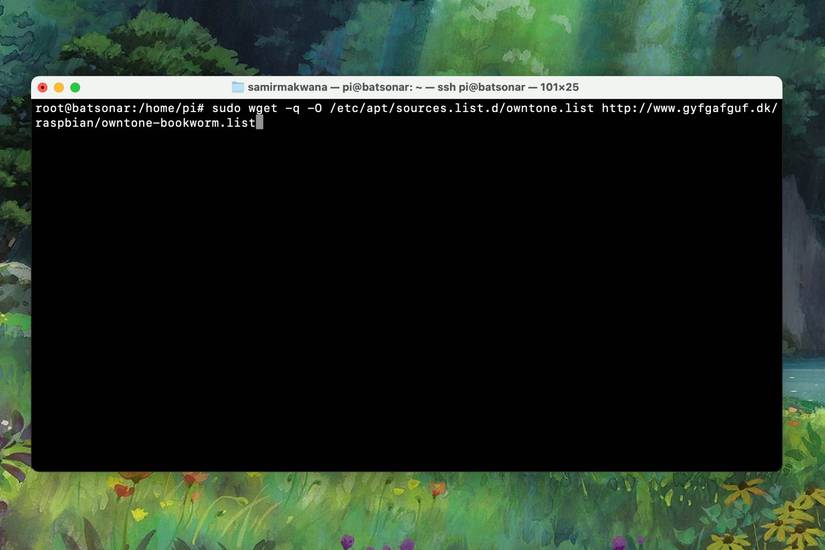 Fetch OwnTone Sources List compatible with Bookworm on Raspberry Pi