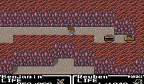 A screenshot of gameplay from Final Fantasy Mystic Quest