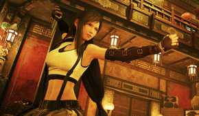 A screenshot of gameplay from Final Fantasy VII Remake
