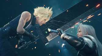 A screenshot of gameplay from Final Fantasy VII Remake