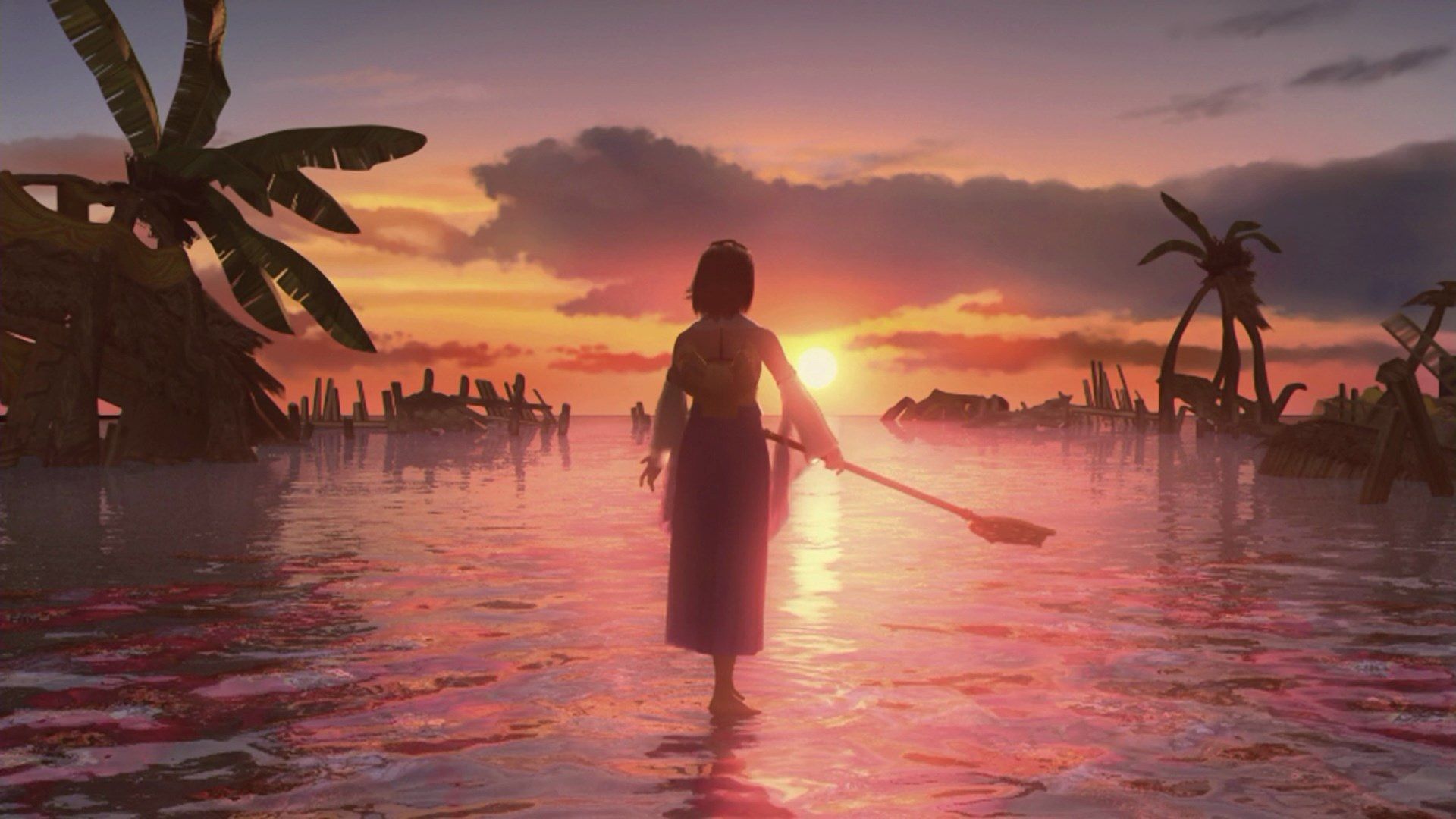 A screenshot of gameplay from Final Fantasy X