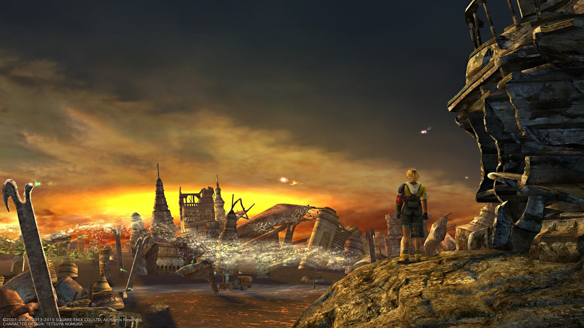 A screenshot of gameplay from Final Fantasy X