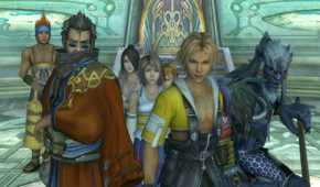 A screenshot of gameplay from Final Fantasy X