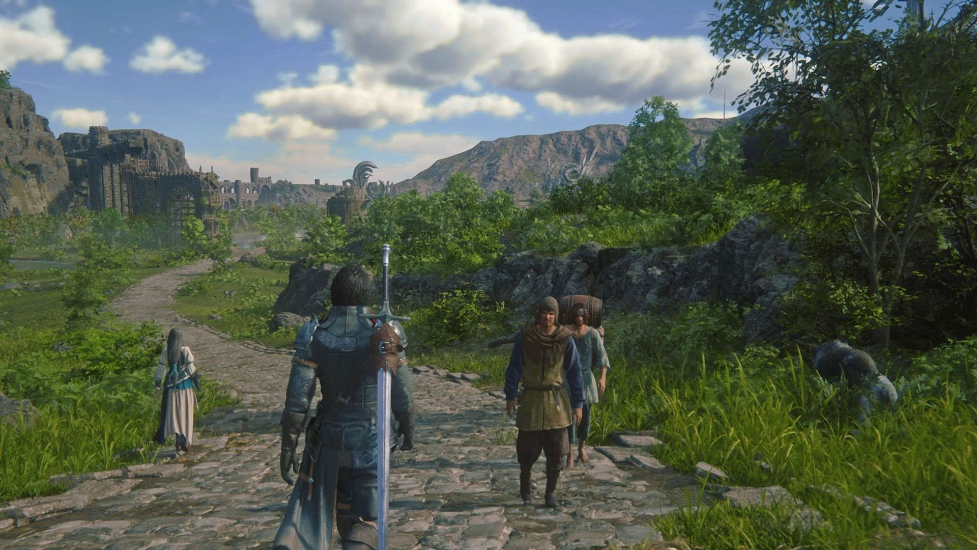 A screenshot of gameplay from Final Fantasy XVI