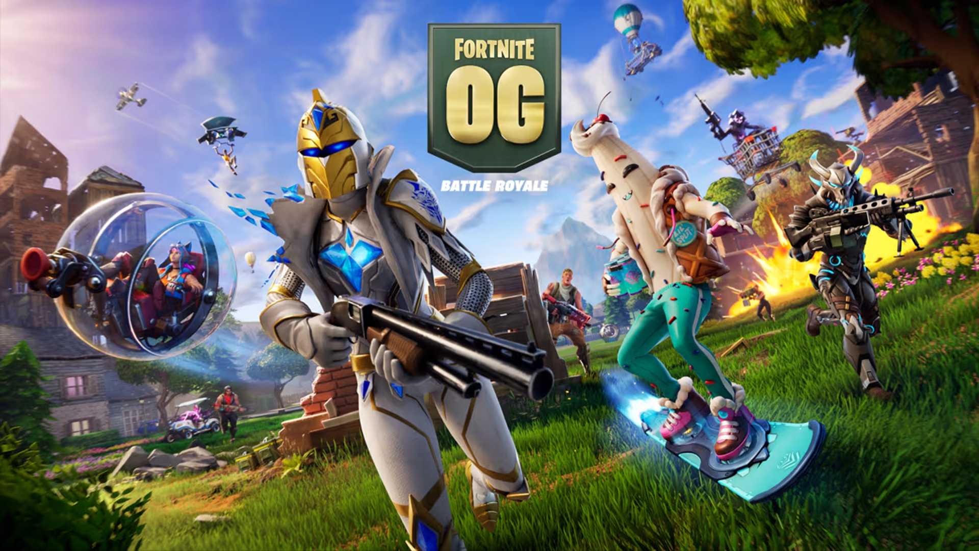A promo image for Fornite OG.
