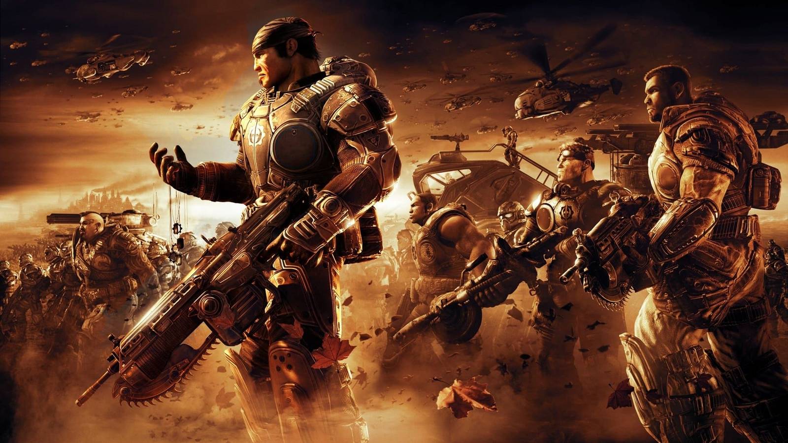Gears of War 2 cover art.