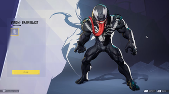 Marvel Rivals Giant-Size Brain Blast Trailer Venom big head emote