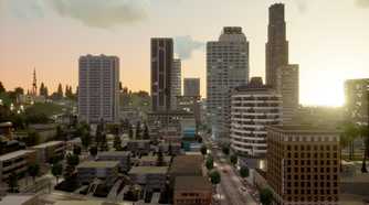 A screenshot from the game "GTA San Andreas: Definitive Edition", showing the in-game city.