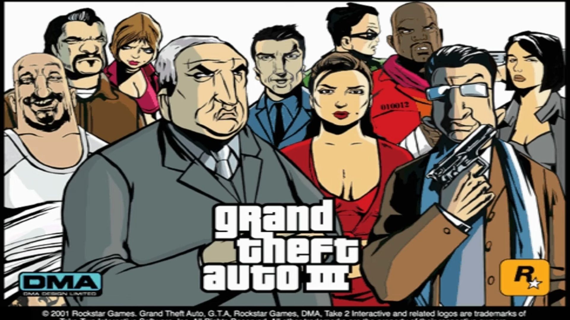 A screenshot of gameplay of Grand Theft Auto III