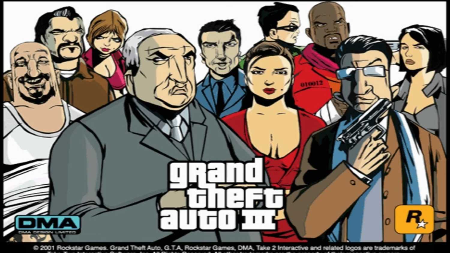A screenshot of gameplay of Grand Theft Auto III