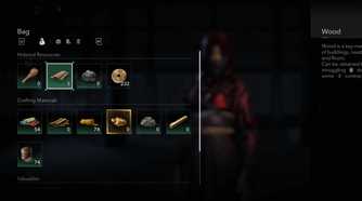 Assassin's Creed Shadows Naoe inventory menu