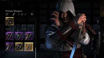 Assassin's Creed Shadows Naoe weapons