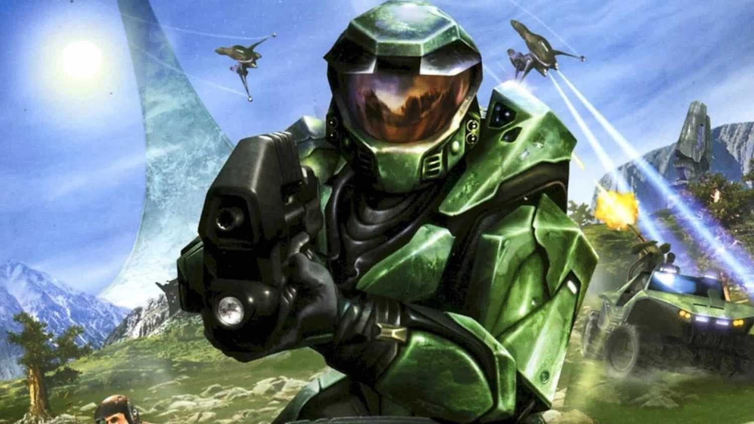 Halo: Combat Evolved box art.