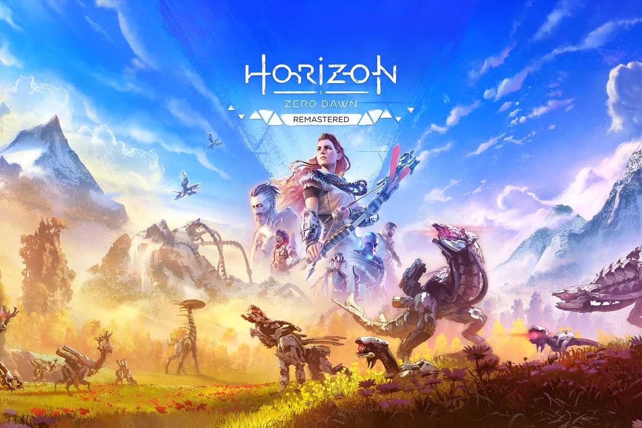 Poster for the game Horizon Zero Dawn Remastered.