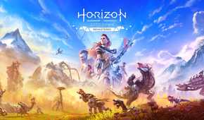 Poster for the game Horizon Zero Dawn Remastered.