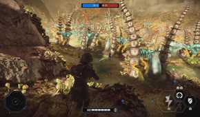 A screenshot of Iden Versio in EA's Star Wars Battlefront 2.