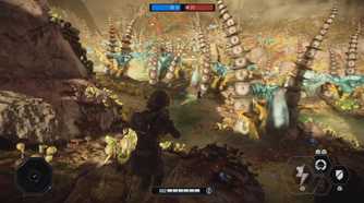 A screenshot of Iden Versio in EA's Star Wars Battlefront 2.