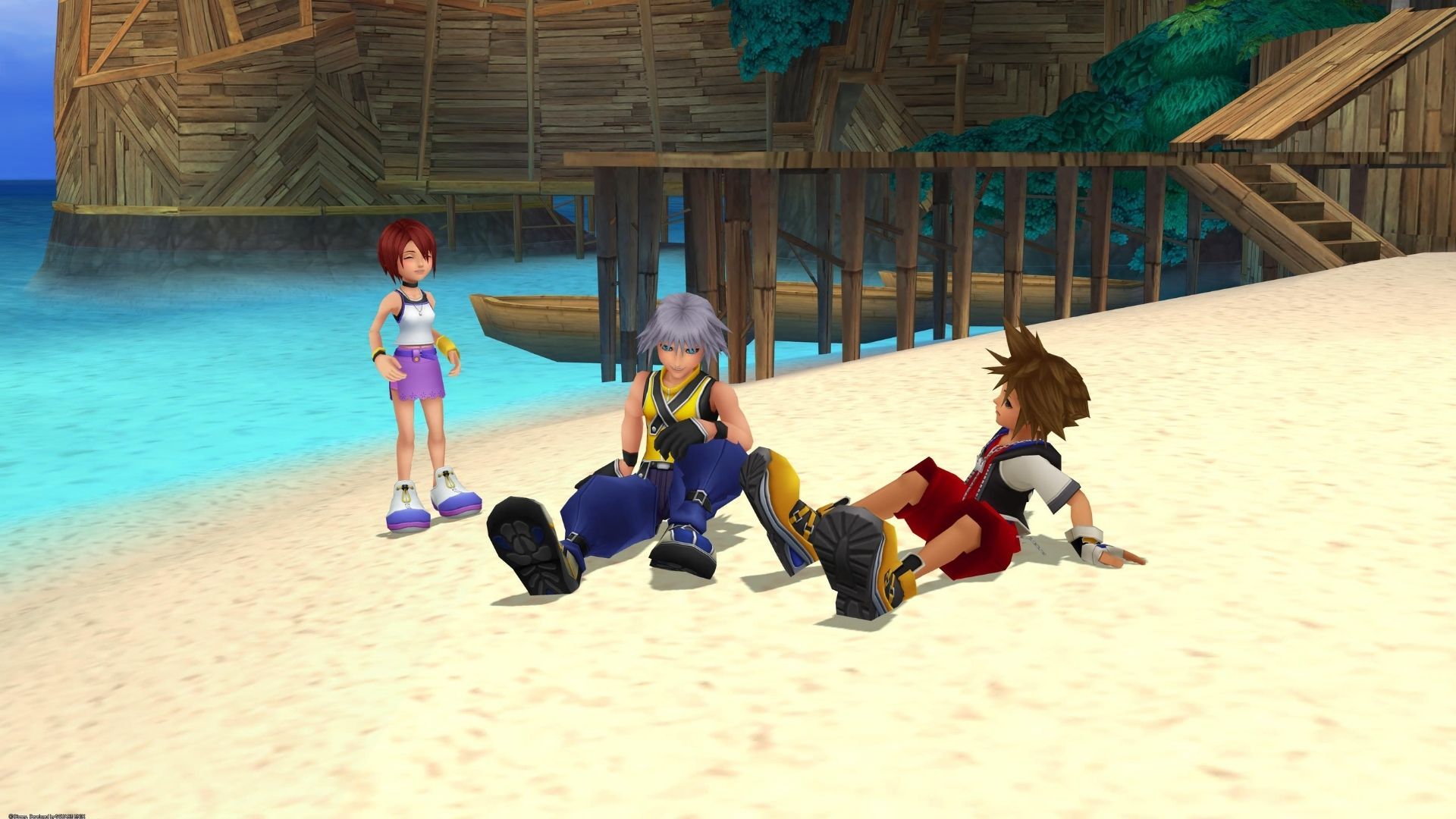 A screenshot of Kingdom Hearts