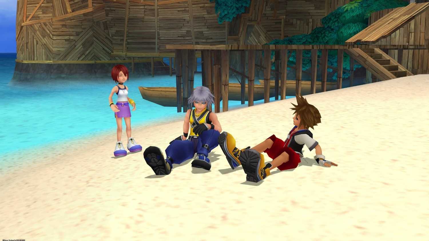 A screenshot of Kingdom Hearts