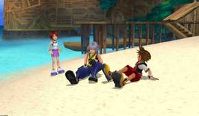 A screenshot of Kingdom Hearts