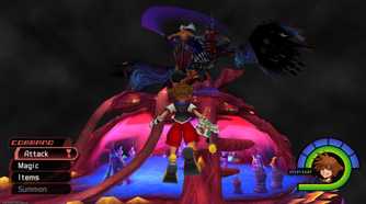 A screenshot of Kingdom Hearts