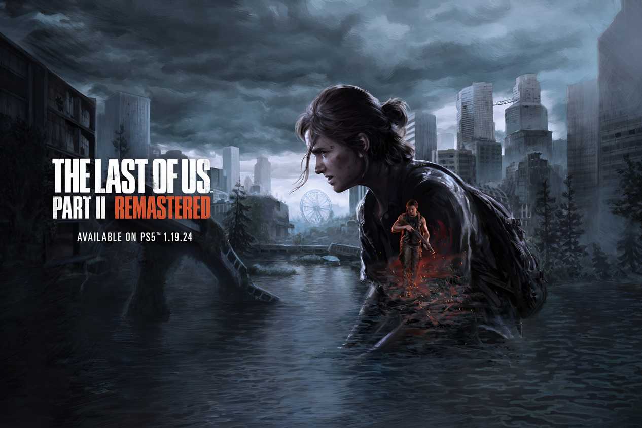 Poster for the game The Last of Us Part II Remastered.