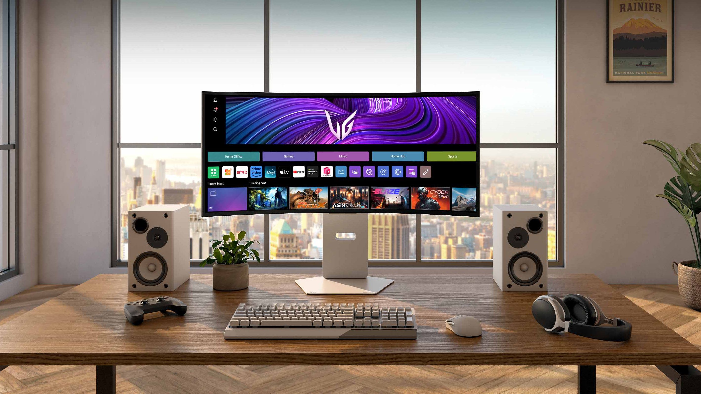 LG UltraGear GX9s 44.5インチ OLEDモニター LG Unveils Three New OLED Gaming Monitors—Including World's First