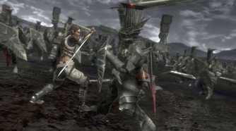 Lost Odyssey two dudes sword battling
