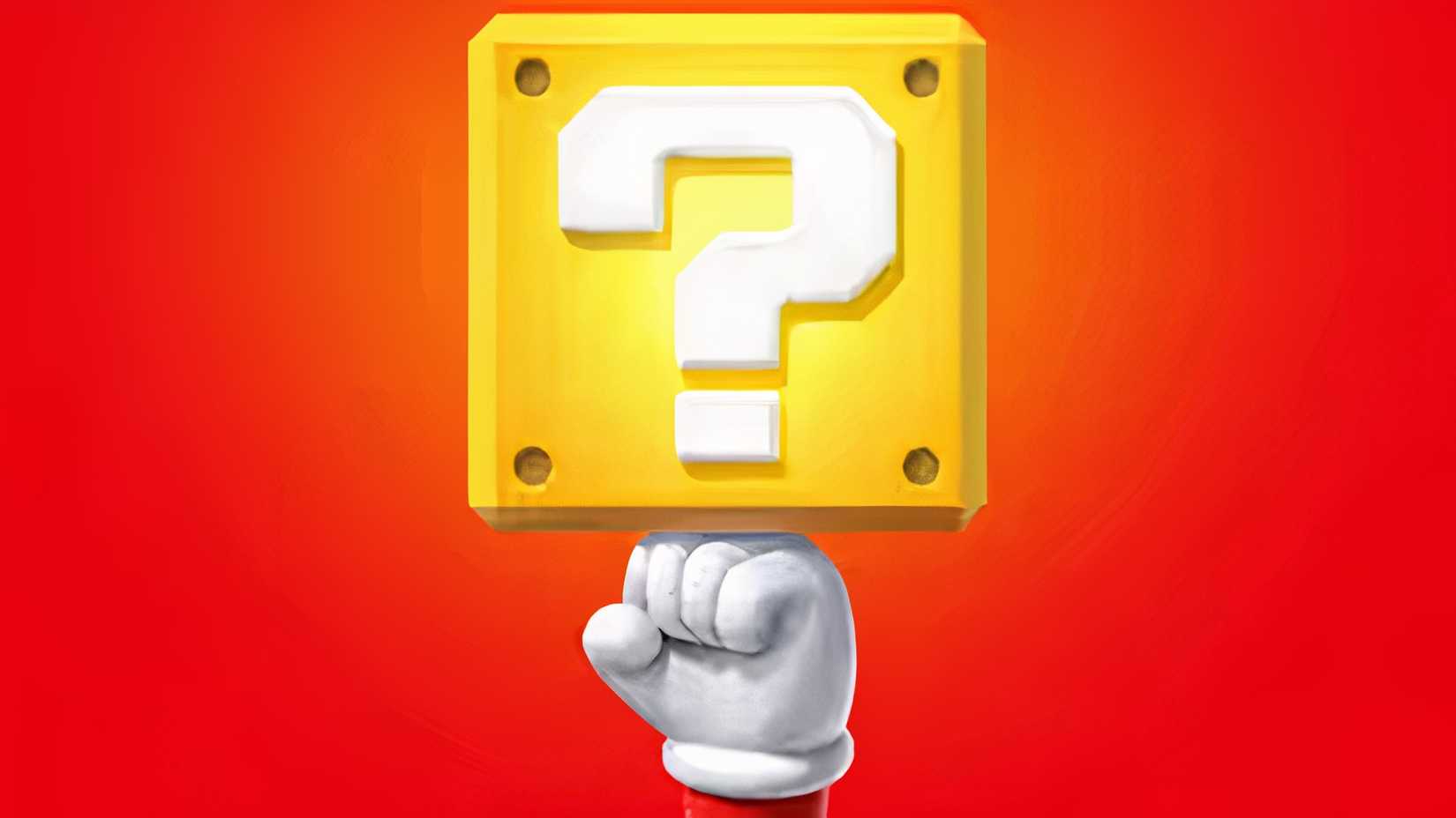 A picture of Mario hitting a hero pose on Nintendo Switch branidng.