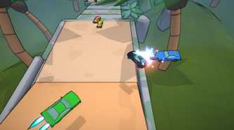 Flex Riders cars flying and using magnets