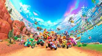 Mario Kart World key art for the Nintendo Switch 2.