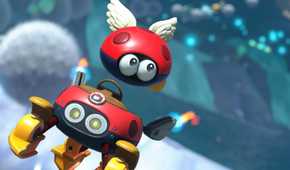 Mario Kart World Para Biddy driving Para Biddy car