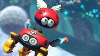 Mario Kart World Para Biddy driving Para Biddy car