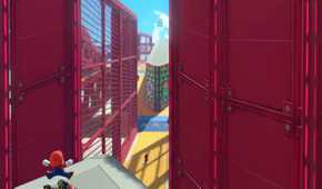 Mario Kart World Mario Mario jumping near walls