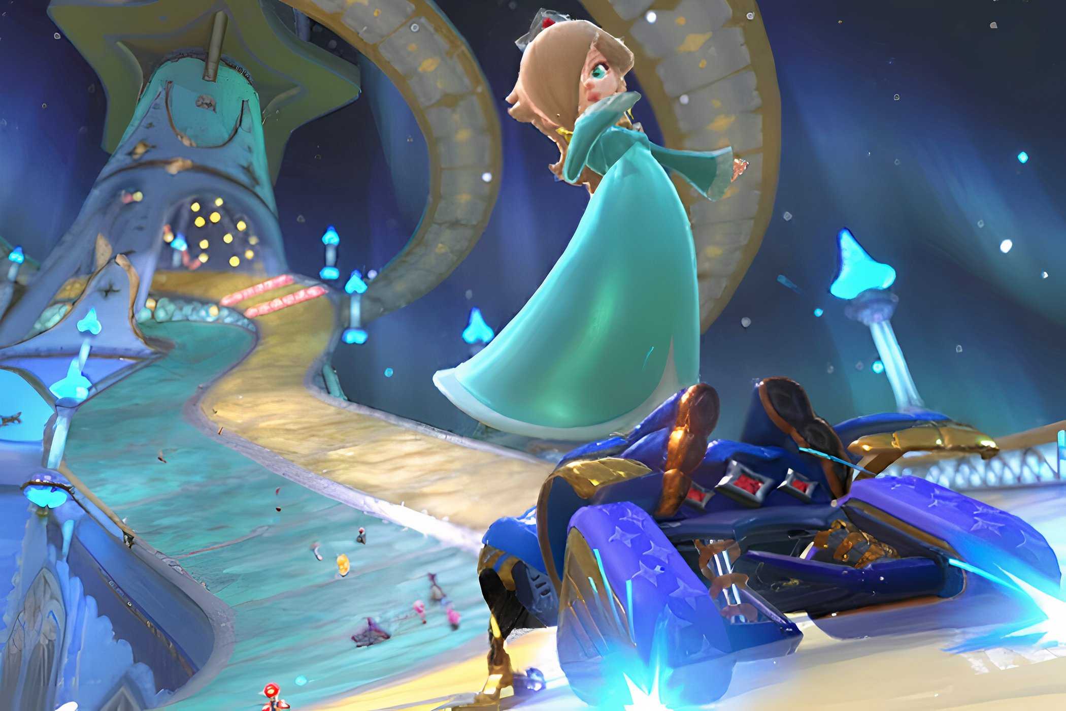 An image from Mario Kart World.