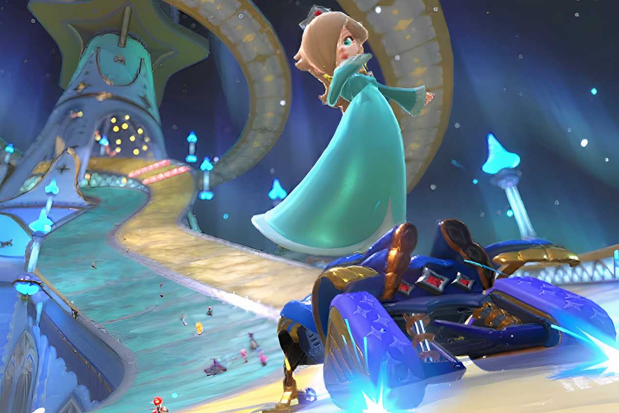 An image from Mario Kart World.
