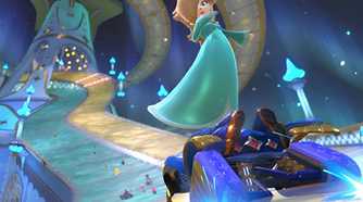 An image from Mario Kart World.