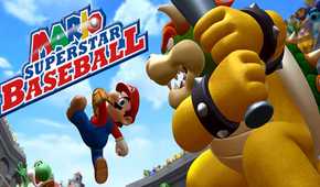 mario superstar baseball keyart
