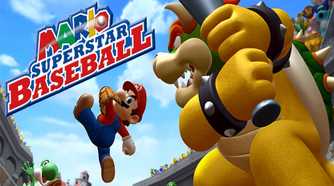 mario superstar baseball keyart