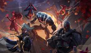 Marvel Rivals the way the game appears on the wallpaper.