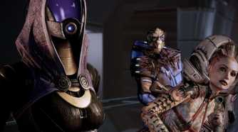 Some of Shephards crew from Mass Effect 2