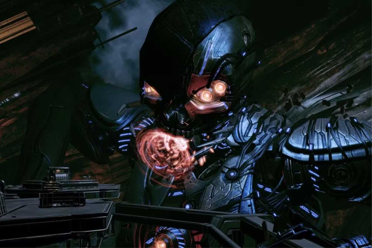 The final boss for Mass Effect 2